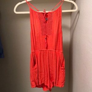 Orange romper